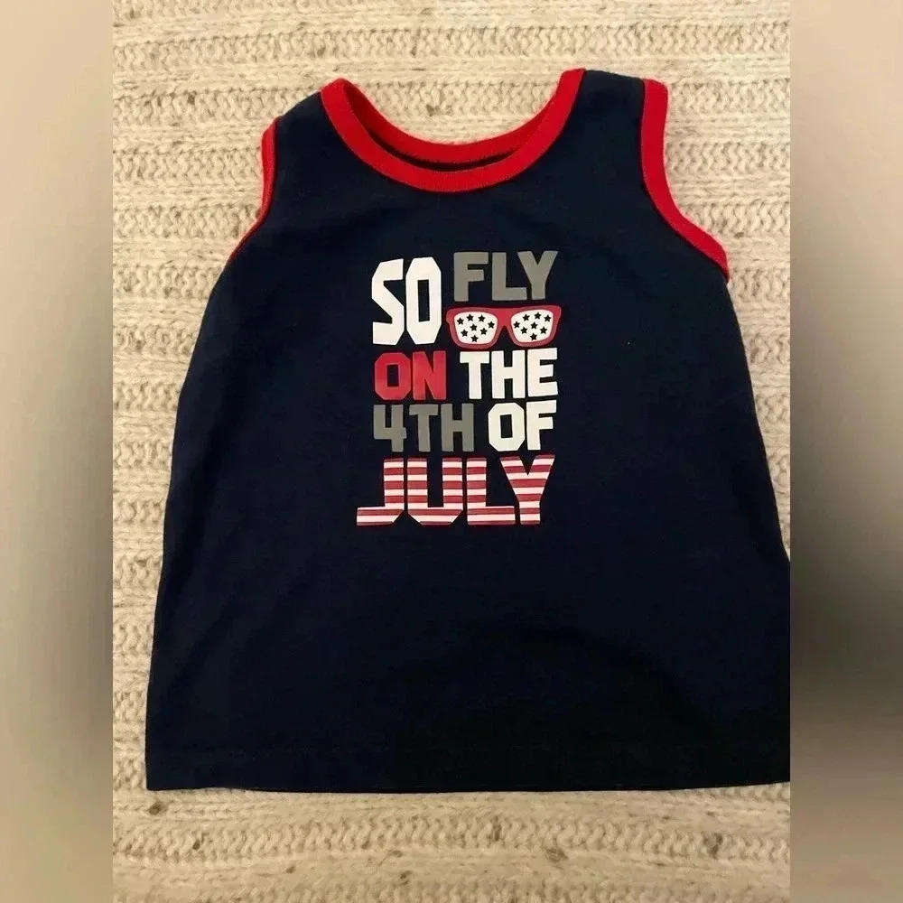 12-18 months 4th of‎ July tank top​